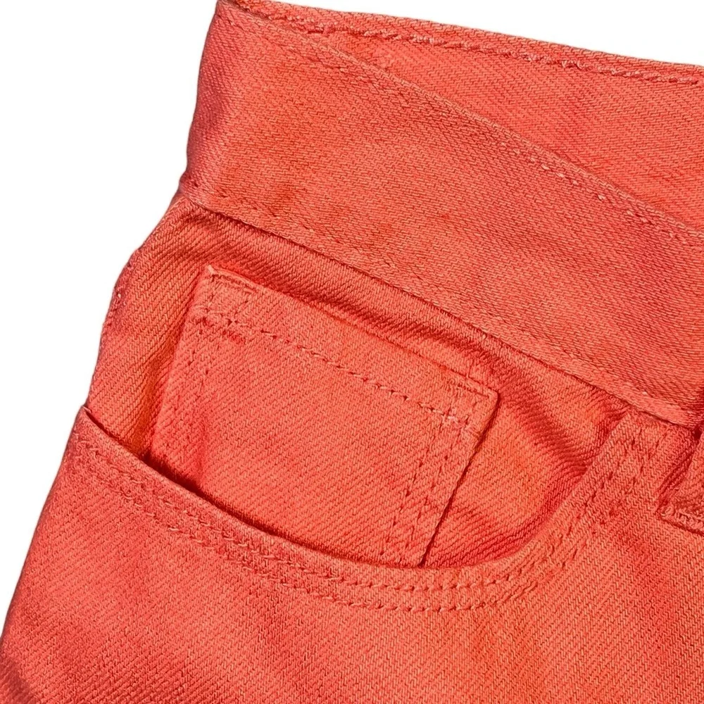 Old Navy Mini Short Girls 10 Regular‎ Coral  Lace Crochet Frayed Boho NEW Beachy